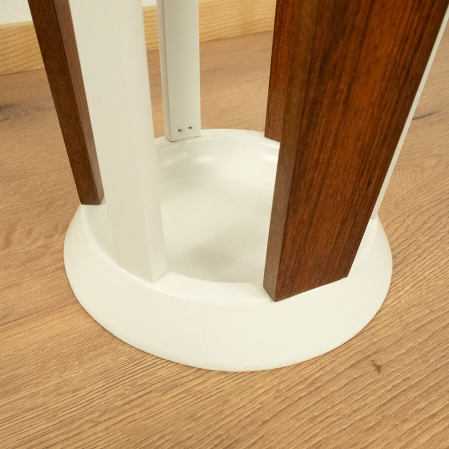 Schirmstaender Teakholz Und Metall 1960er Jahre Mid-century Modern Design Style Retro Furniture