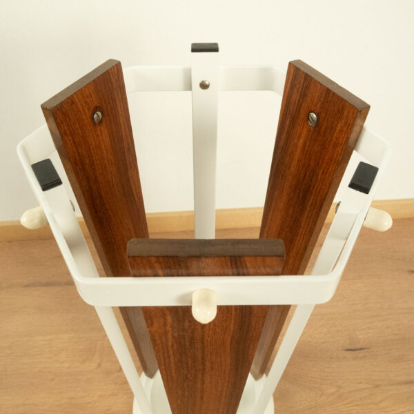 Schirmstaender Teakholz Und Metall 1960er Jahre Mid-century Modern Design Style Retro Furniture