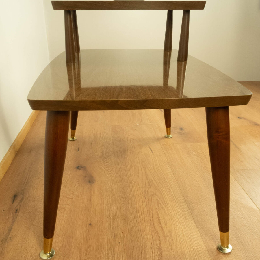 Blumenbank Mid-century Modern Design Style Retro Möbel