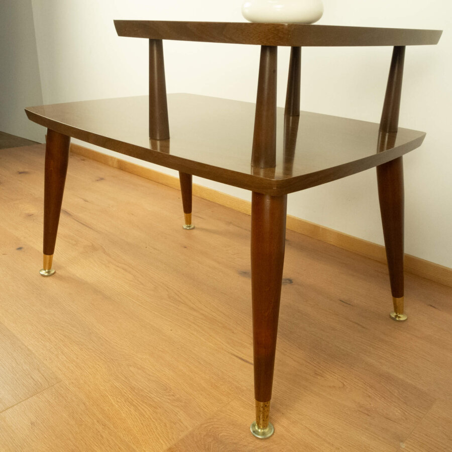 Blumenbank Mid-century Modern Design Style Retro Möbel