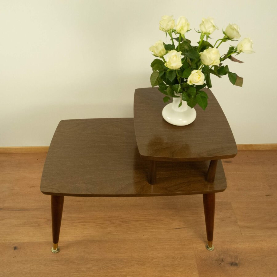 Blumenbank Mid-century Modern Design Style Retro Möbel