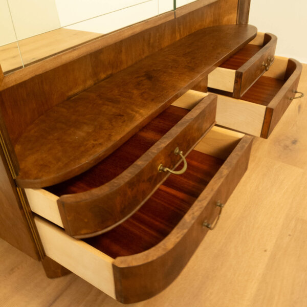 Spiegelschrank Mid-century Modern Design Style Retro Möbel