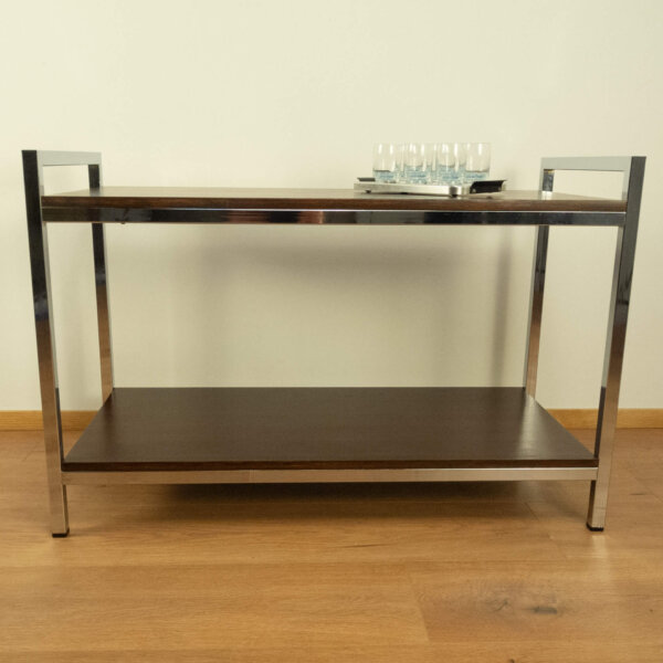 Tv Regal mit 2 Böden Mid-century Modern Design Style Retro Möbel