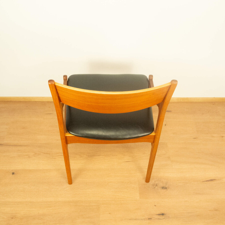 Lehnstuhl Dänisches Design von Vestervik Eriksen für Tromborg Teak 1960er Jahre Mid-century Modern Design Style Retro Möbel