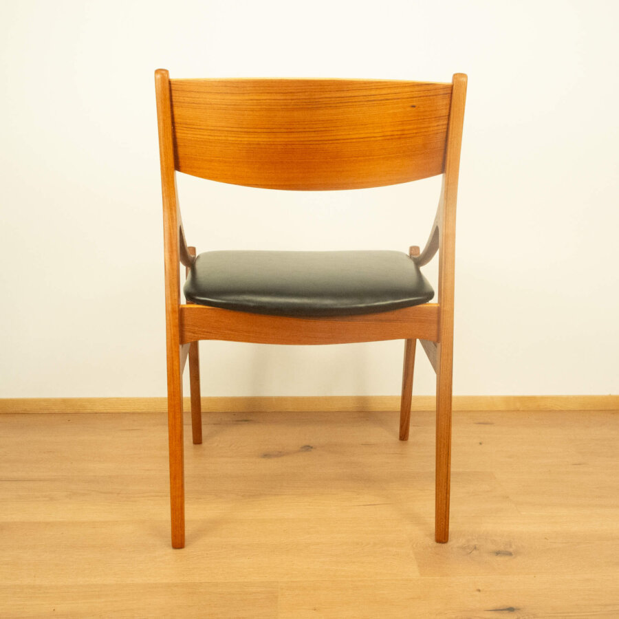 Lehnstuhl Dänisches Design von Vestervik Eriksen für Tromborg Teak 1960er Jahre Mid-century Modern Design Style Retro Möbel