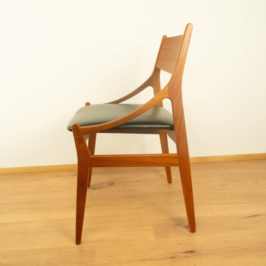 Lehnstuhl Dänisches Design von Vestervik Eriksen für Tromborg Teak 1960er Jahre Mid-century Modern Design Style Retro Möbel