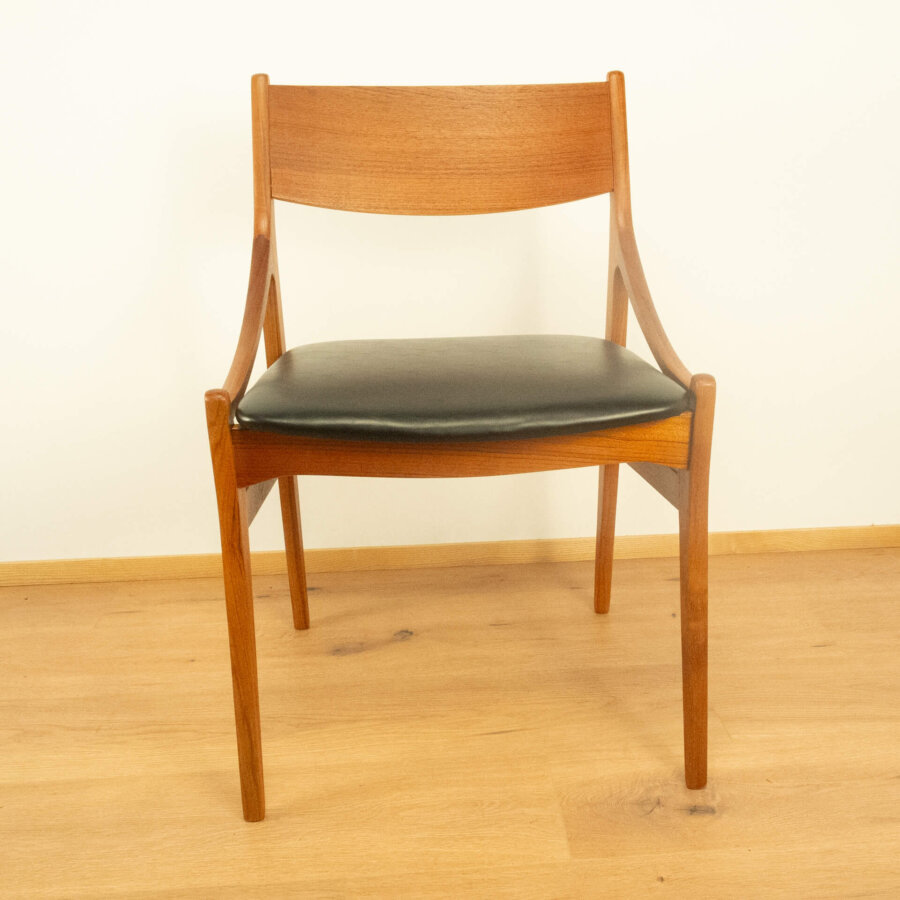 Lehnstuhl Dänisches Design von Vestervik Eriksen für Tromborg Teak 1960er Jahre Mid-century Modern Design Style Retro Möbel