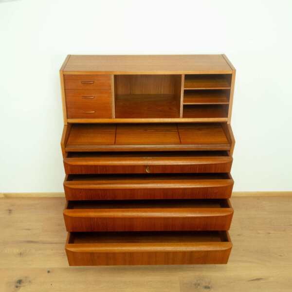 Sekretär und Schminktisch Aus Dänischer Herstellung Teak 1960er Jahre 02 Mid-century Modern Design Style Retro Möbel