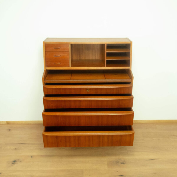 Sekretär und Schminktisch Aus Dänischer Herstellung Teak 1960er Jahre 03 Mid-century Modern Design Style Retro Möbel
