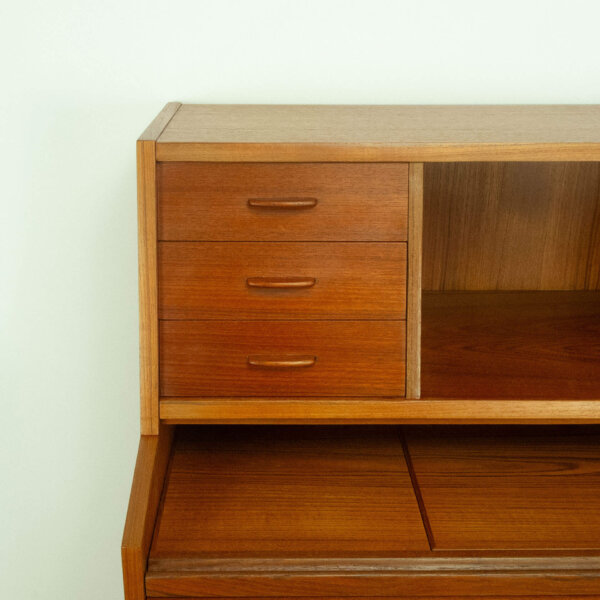 Sekretär und Schminktisch Aus Dänischer Herstellung Teak 1960er Jahre 11 Mid-century Modern Design Style Retro Möbel