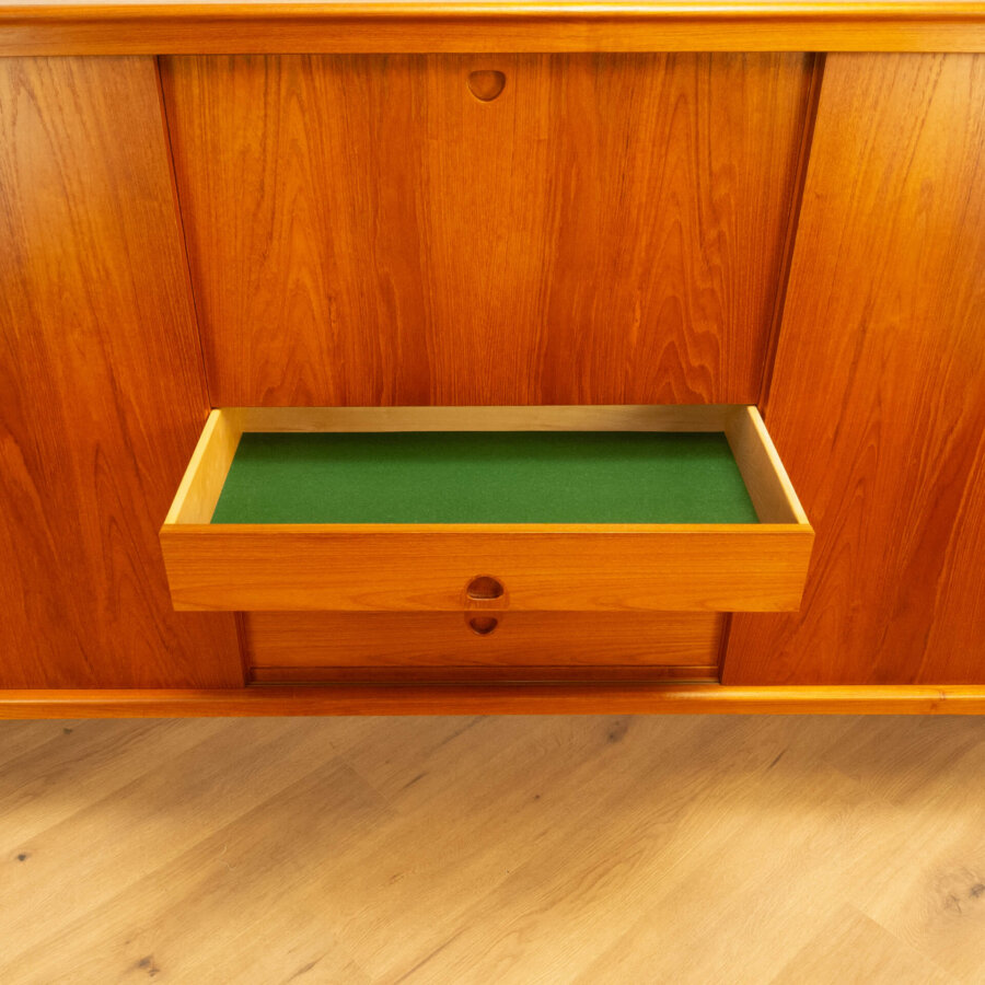 Highboard Dänisches Design von H.w. Klein für Bramin Teak 1960er Jahre Mid-century Modern Design Style Retro Möbel