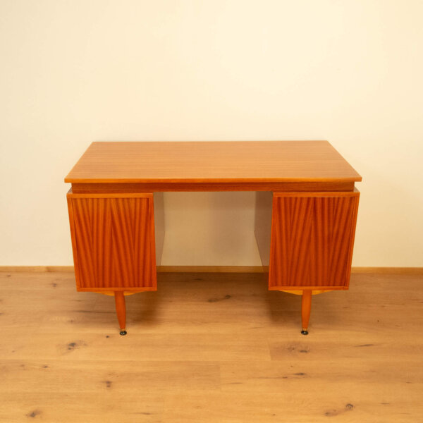 Schreibtisch von Sicame Tropenholz 1960er Jahre Mid-century Modern Design Style Retro Möbel