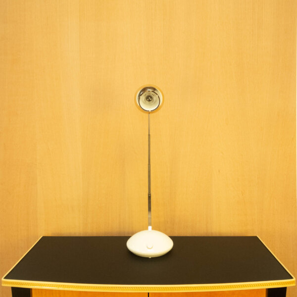 Ausziehbare Tischleuchte von Eichhoff Metall und Kunststoff 1970er Jahre Mid-century Modern Design Style Retro Möbel