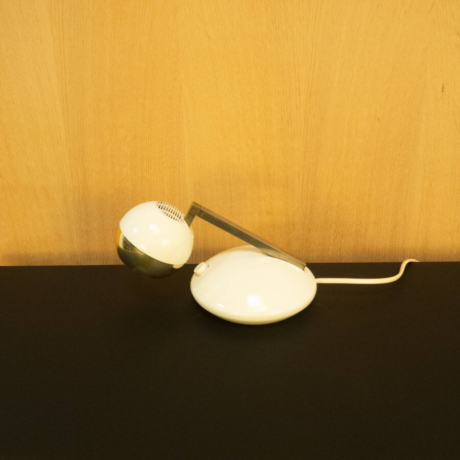 Ausziehbare Tischleuchte von Eichhoff Metall und Kunststoff 1970er Jahre Mid-century Modern Design Style Retro Möbel