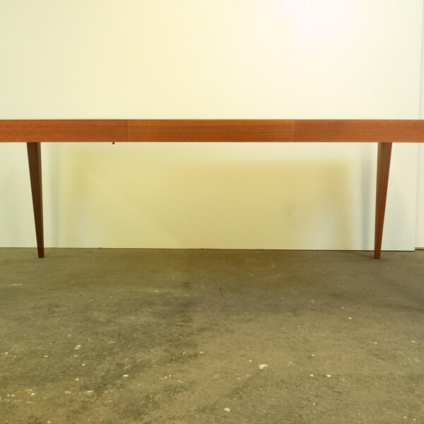 Ausziehbarer Esstisch Teak 1960er Jahre 4 Mid-century Modern Design Style Retro Möbel