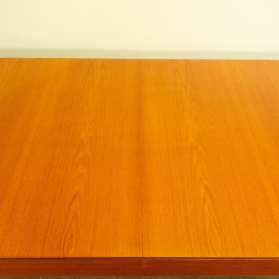 Ausziehbarer Esstisch Teak 1960er Jahre 5 Mid-century Modern Design Style Retro Möbel