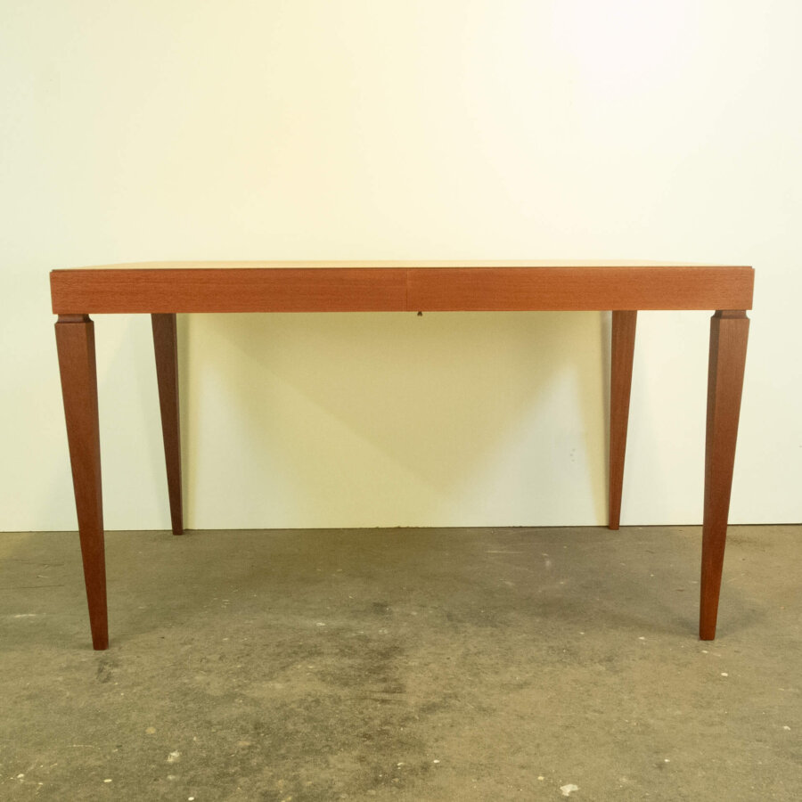 Ausziehbarer Esstisch Teak 1960er Jahre 8 Mid-century Modern Design Style Retro Möbel