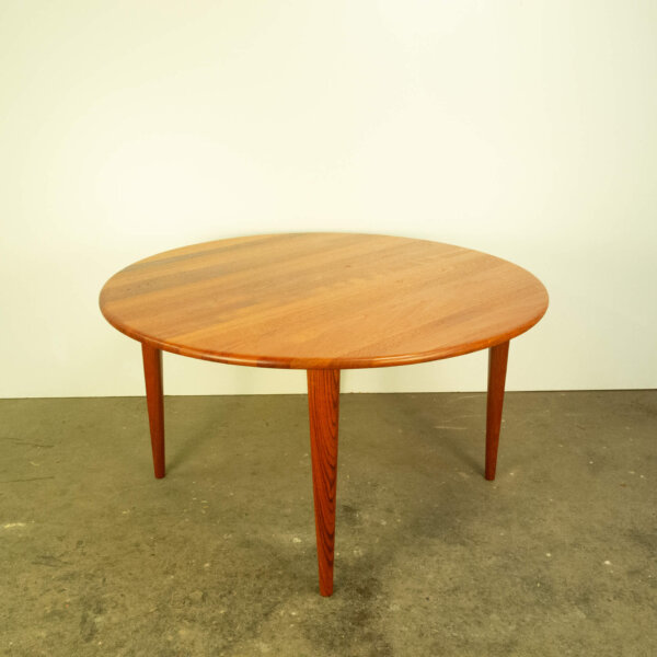 Couchtisch Massives Teakholz 1960er Jahre Mid-century Modern Design Style Retro Möbel