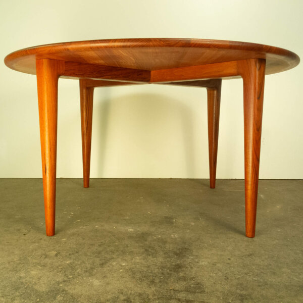 Couchtisch Massives Teakholz 1960er Jahre Mid-century Modern Design Style Retro Möbel