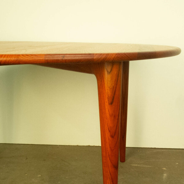 Couchtisch Massives Teakholz 1960er Jahre Mid-century Modern Design Style Retro Möbel