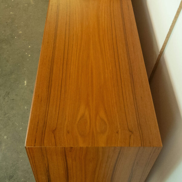 Regal Aus 2 Elementen Teak 1960er Jahre Mid-century Modern Design Style Retro Möbel
