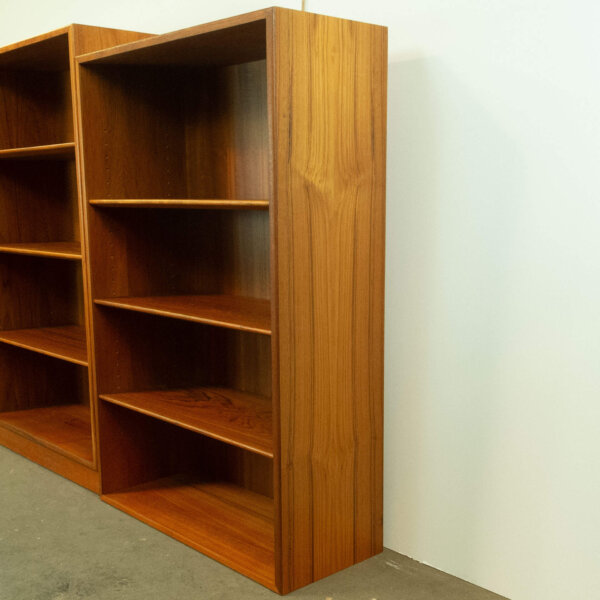 Regal Aus 2 Elementen Teak 1960er Jahre Mid-century Modern Design Style Retro Möbel