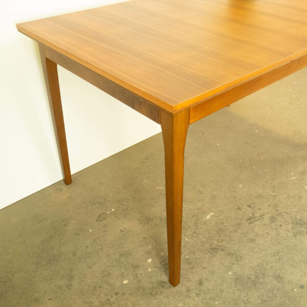 Ausziehbarer Esstisch von Lübke Nussbaum Buche 1960er Jahre Mid-century Modern Design Style Retro Möbel