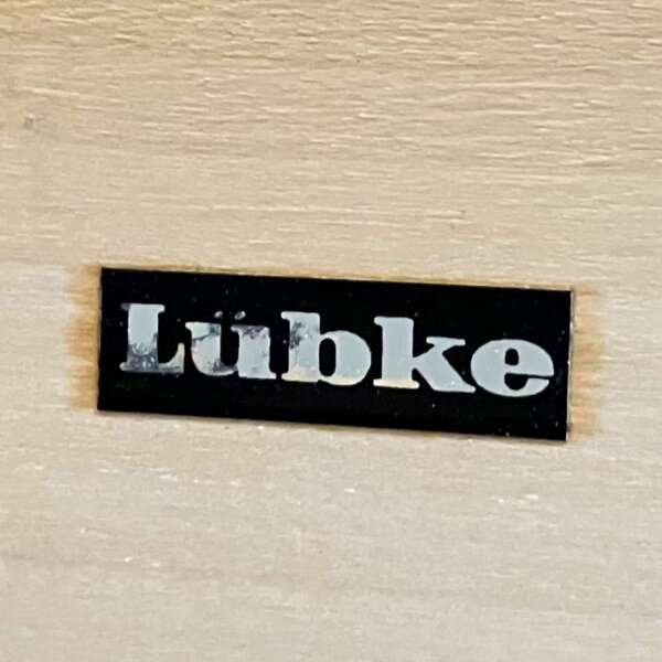 Ausziehbarer Esstisch von Lübke Nussbaum Buche 1960er Jahre Mid-century Modern Design Style Retro Möbel