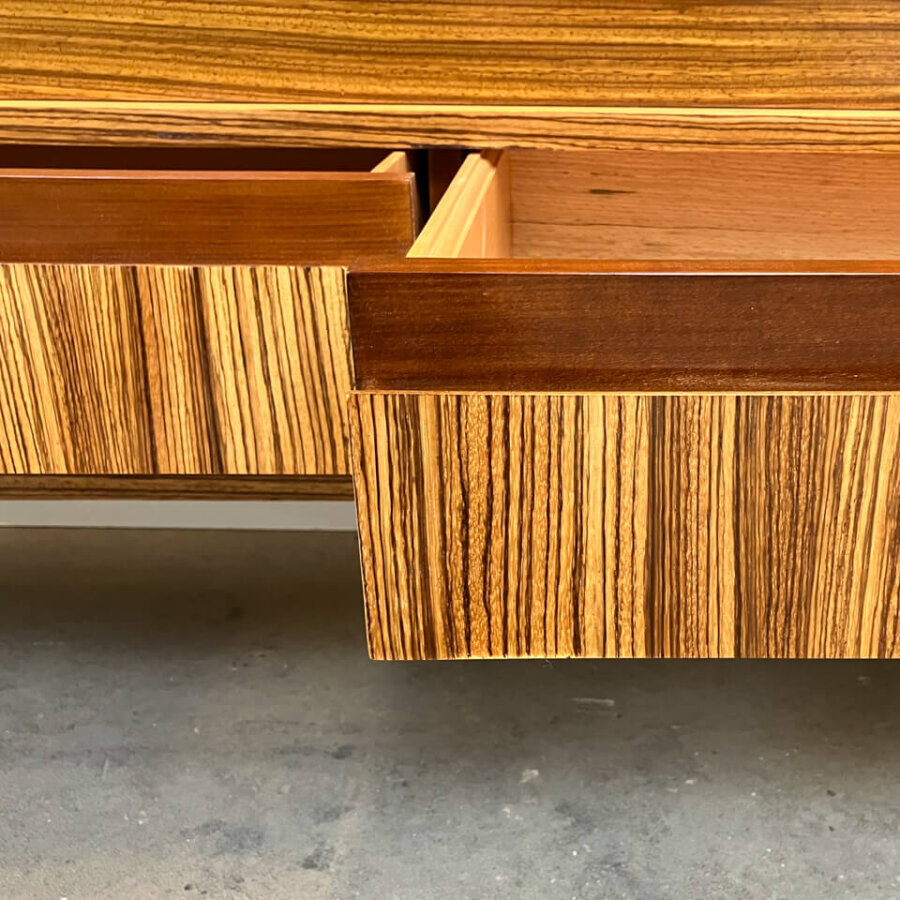 Highboard Palisander 1960 Mid-century Modern Design Style Retro Möbel