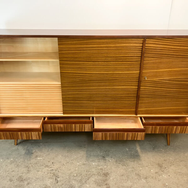 Highboard Palisander 1960 Mid-century Modern Design Style Retro Möbel