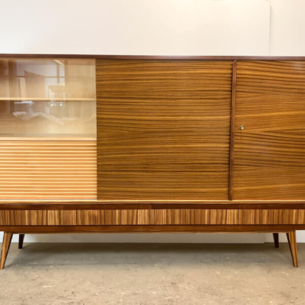 Highboard Palisander 1960 Mid-century Modern Design Style Retro Möbel