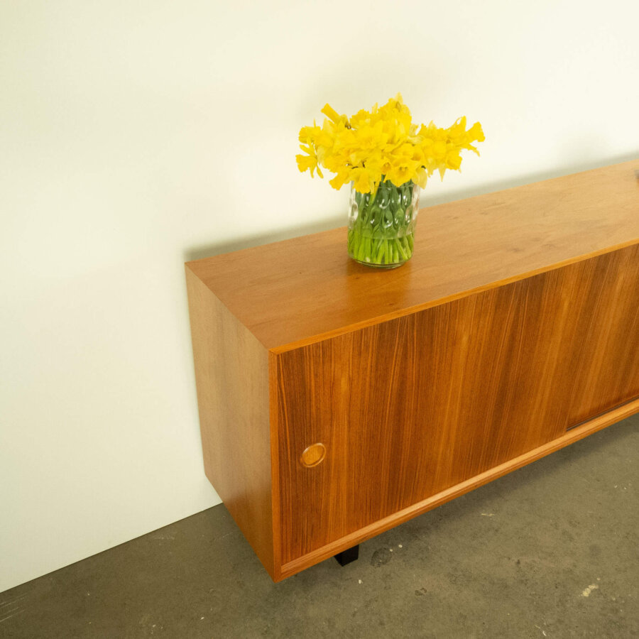 Lowboard von Lothar Wegner Nussbaum 1960er Jahre Mid-century Modern Design Style Retro Möbel