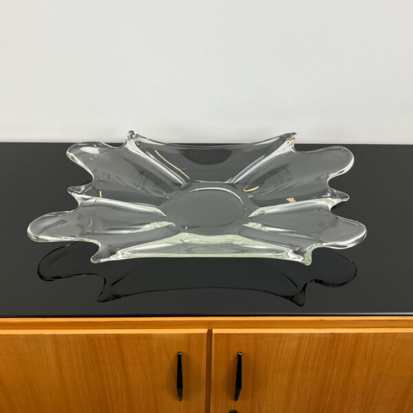 Glasschale Handgefertigt 1970er Jahre Mid-century Modern Design Style Retro Furniture