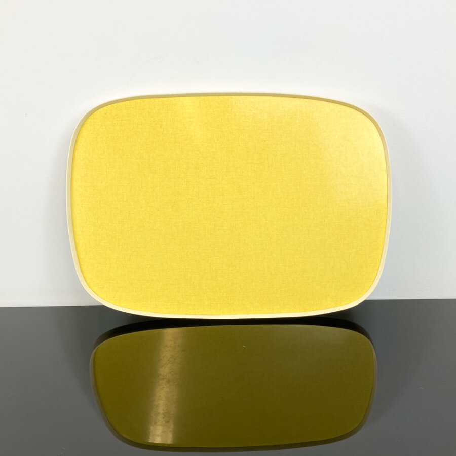 Tablett 2 Farbiges Resopal Mit Kunststoffrahmen 1960er Jahre Mid-century Modern Design Style Retro Furniture
