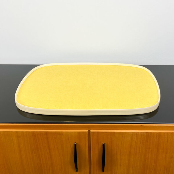Tablett 2 Farbiges Resopal Mit Kunststoffrahmen 1960er Jahre Mid-century Modern Design Style Retro Furniture