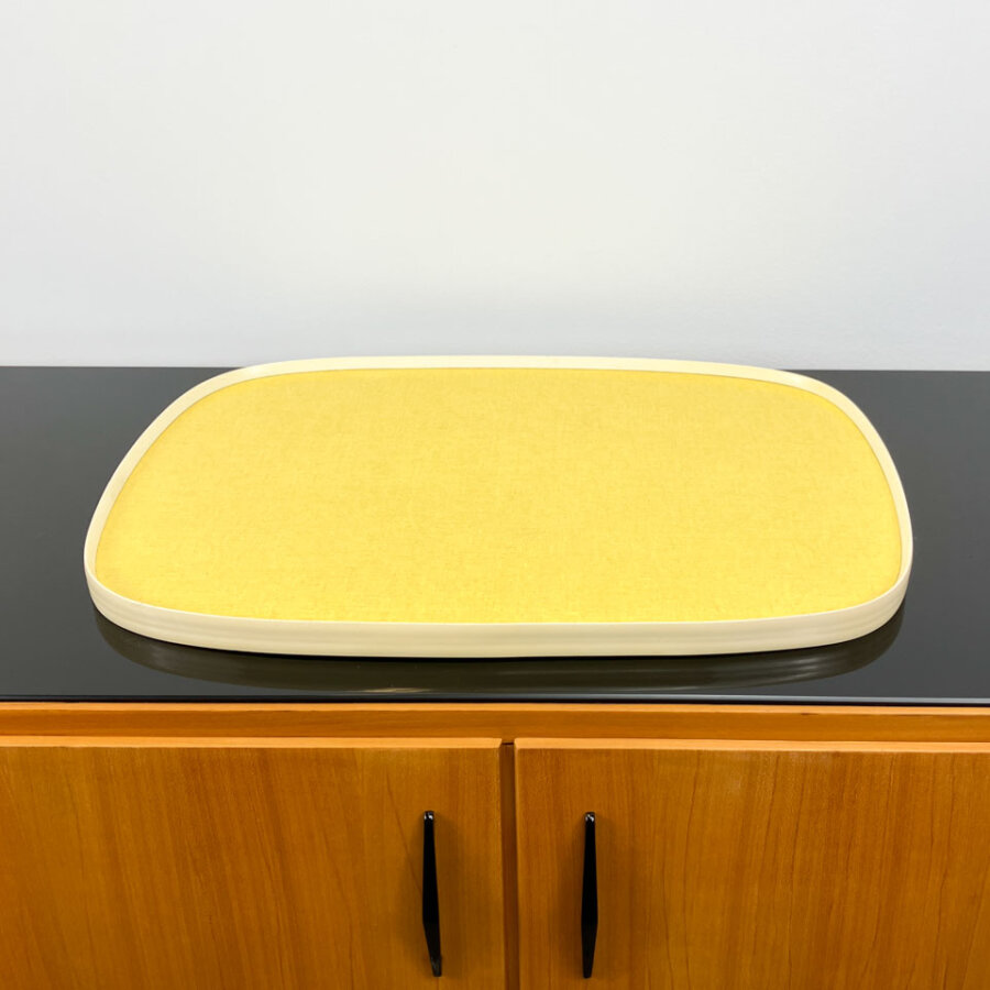 Tablett 2 Farbiges Resopal Mit Kunststoffrahmen 1960er Jahre Mid-century Modern Design Style Retro Furniture