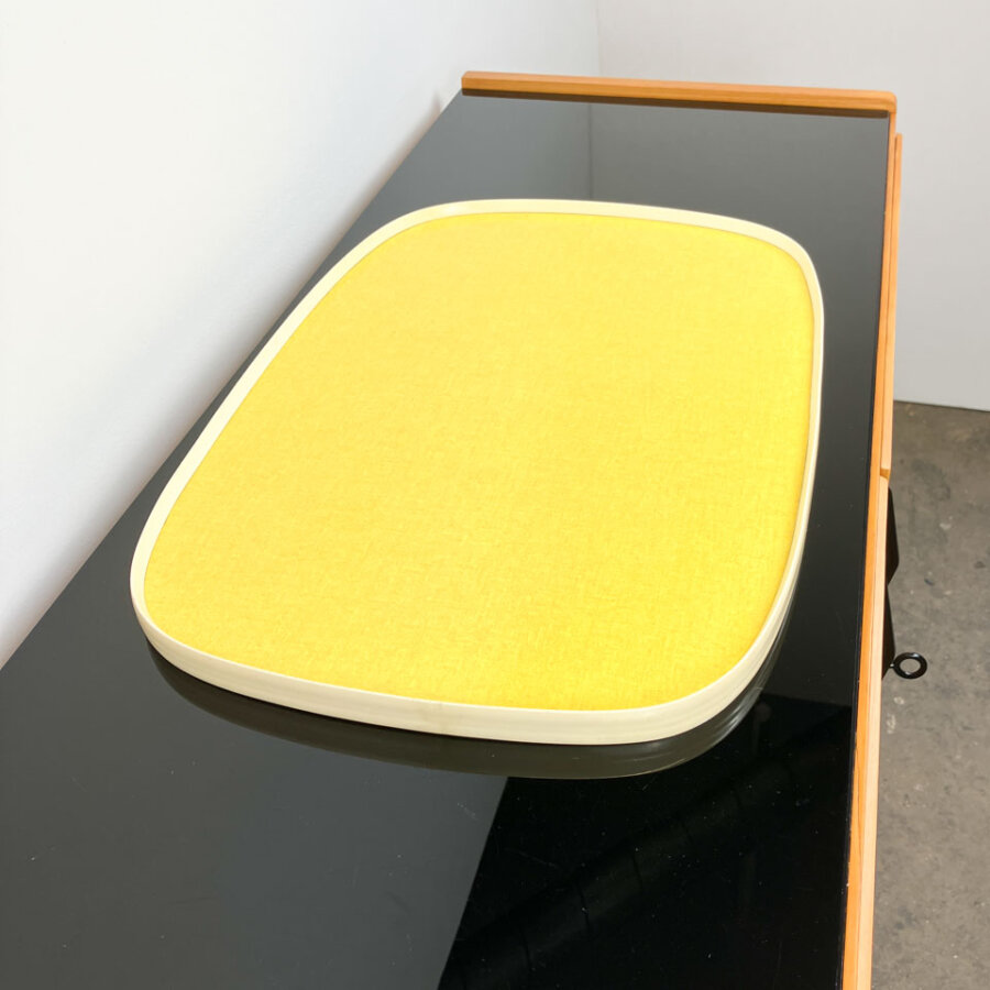 Tablett 2 Farbiges Resopal Mit Kunststoffrahmen 1960er Jahre Mid-century Modern Design Style Retro Furniture