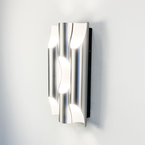 Wandleuchte Von Raak Amsterdam Aluminium Mid-century Modern Design Style Retro Furniture