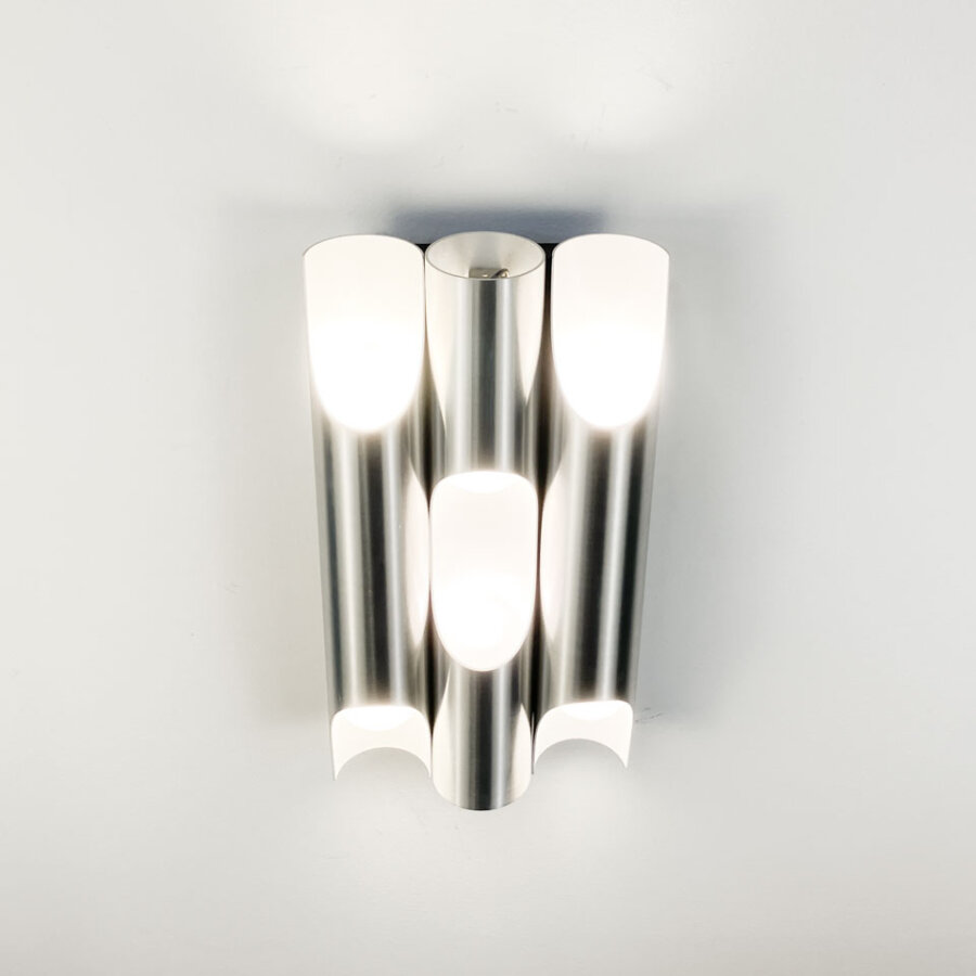 Wandleuchte Von Raak Amsterdam Aluminium Mid-century Modern Design Style Retro Furniture
