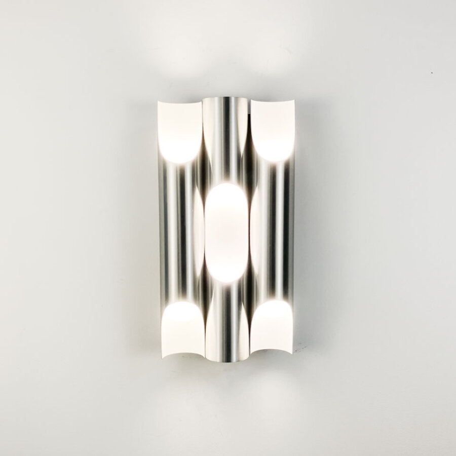 Wandleuchte Von Raak Amsterdam Aluminium Mid-century Modern Design Style Retro Furniture