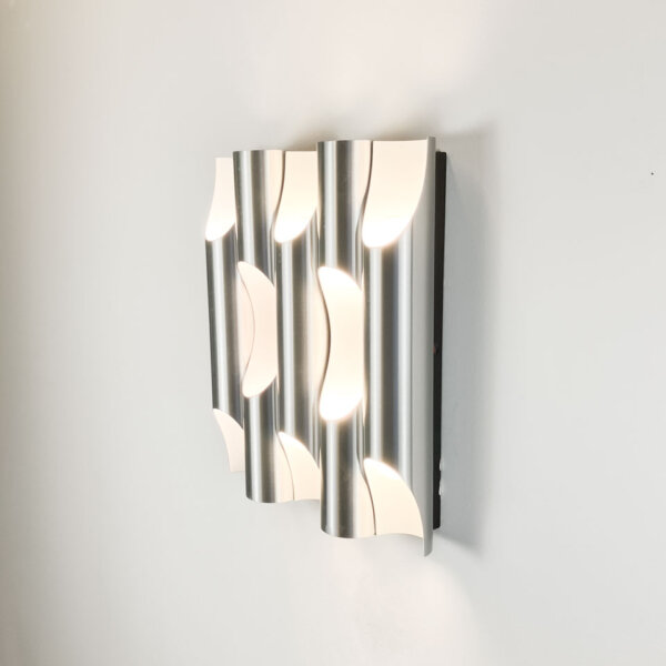 Wandleuchte Von Raak Amsterdam Aluminium Mid-century Modern Design Style Retro Furniture