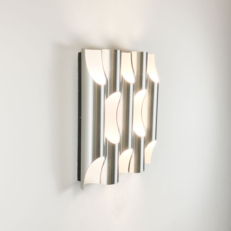 Wandleuchte Von Raak Amsterdam Aluminium Mid-century Modern Design Style Retro Furniture