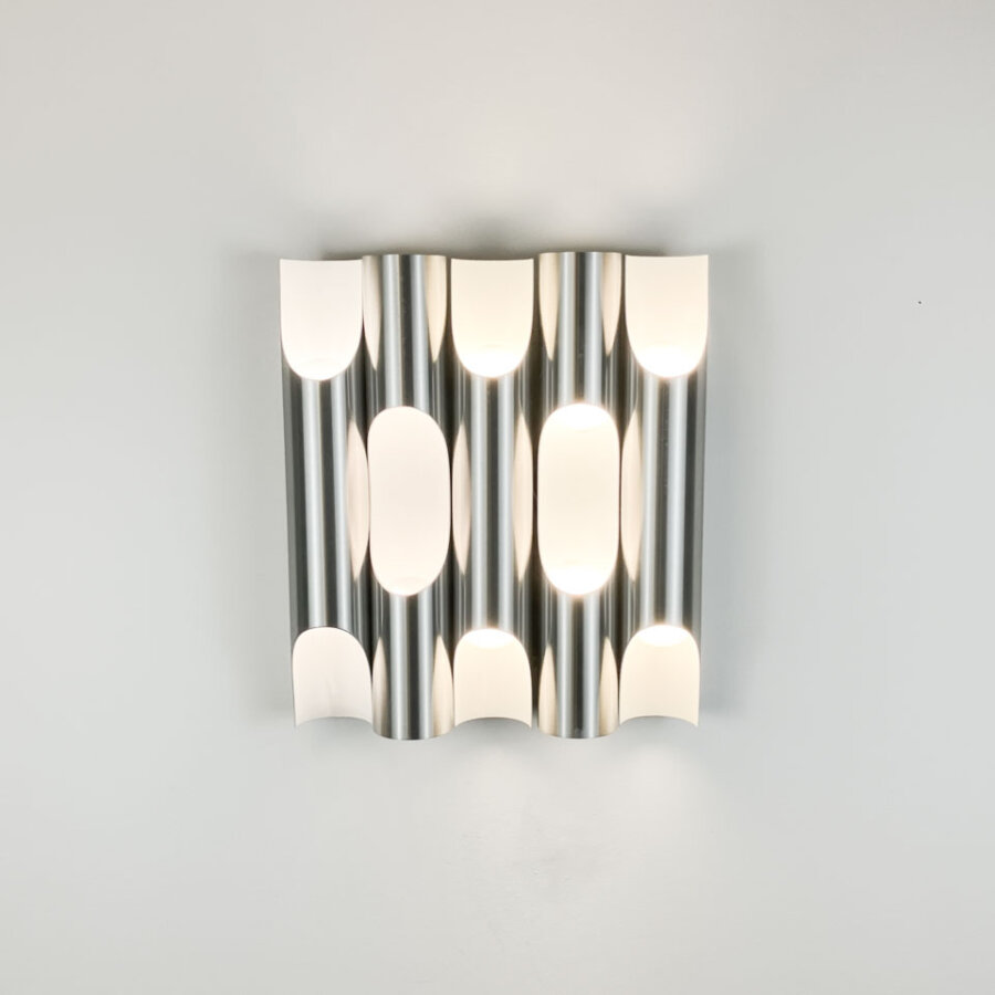 Wandleuchte Von Raak Amsterdam Aluminium Mid-century Modern Design Style Retro Furniture