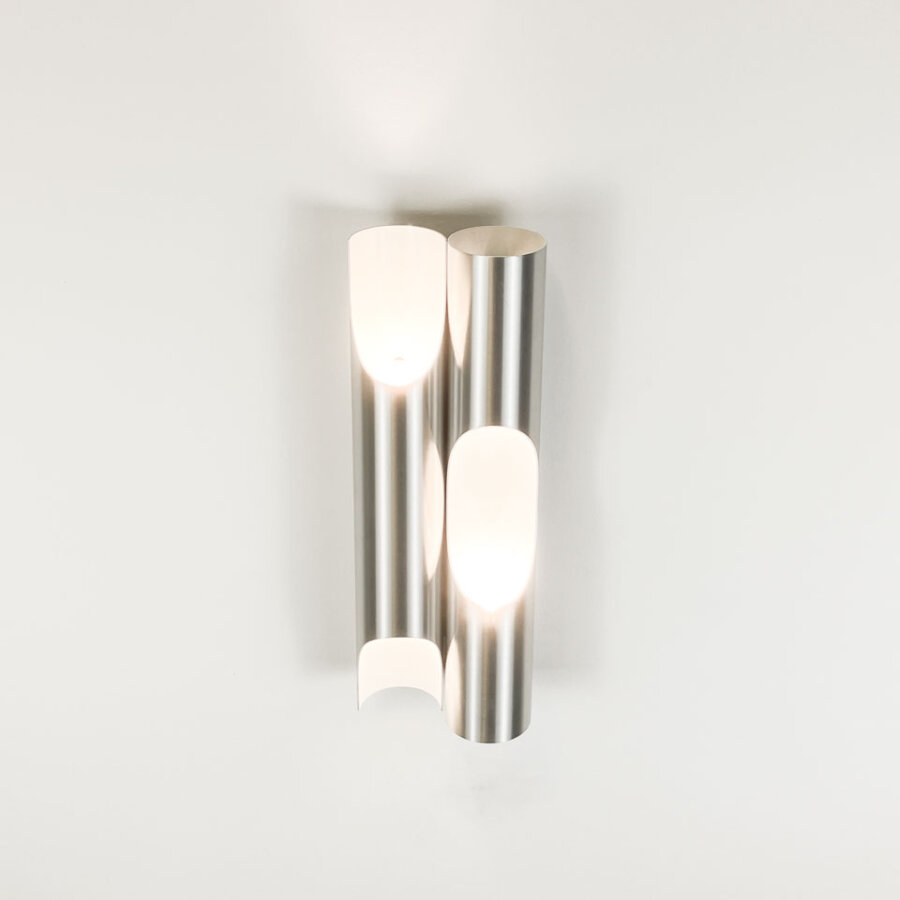 Wandleuchte Von Raak Amsterdam Aluminium Mid-century Modern Design Style Retro Furniture
