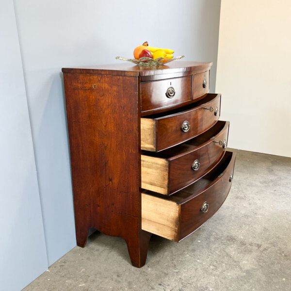 Antike Schubladen Kommode Mahagoni England Anfang 19. Jahrhundert Mid-century Modern Design Style Retro Furniture
