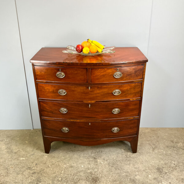 Antike Schubladen Kommode Mahagoni England Anfang 19. Jahrhundert Mid-century Modern Design Style Retro Furniture