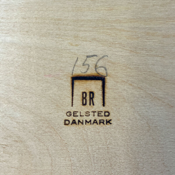 Rollbarer Naehkasten Von Br Gelsted Denmark Teak 1960er Jahre Mid-century Modern Design Style Retro Furniture
