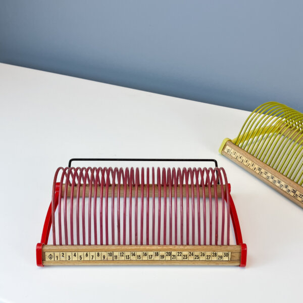 Plattenhalter Plattofix 30er Und 50er Buche Und Kunststoff 70er Jahre Mid-century Modern Design Style Retro Furniture