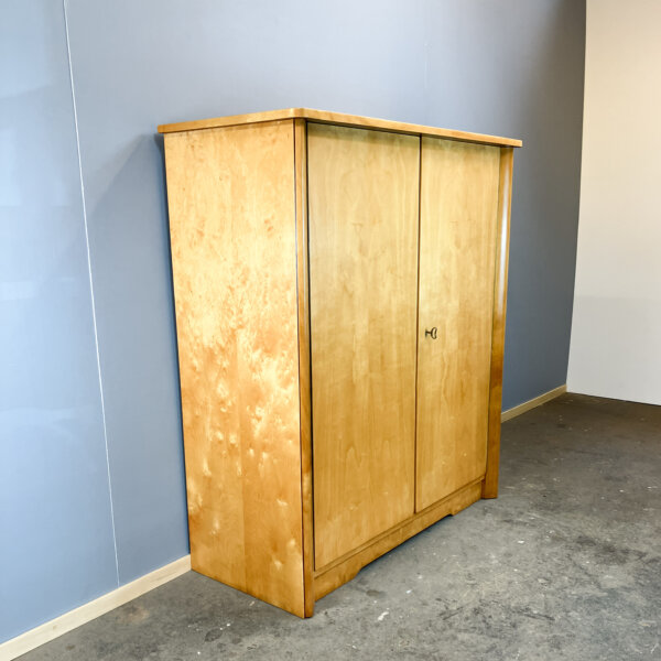 Kommode Geflammte Birke 50er Jahre Mid-century Modern Design Style Retro Furniture