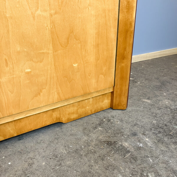 Kommode Geflammte Birke 50er Jahre Mid-century Modern Design Style Retro Furniture